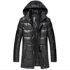 Dusen Klein New 2017 Jackets Men Genuine Leather Down Jackets Winter Outerwear Sheepskin Coat  15D117