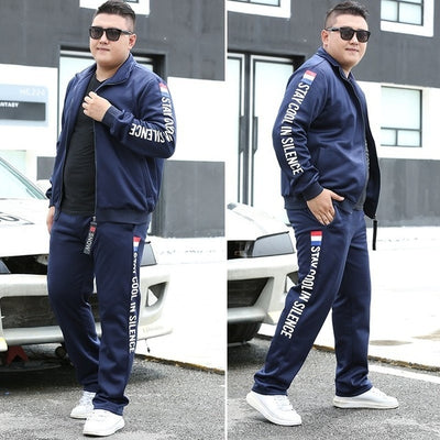 Varsanol New Men Sets Fashion Autumn Spring Sporting Suit Sweatshirt +Sweatpants Mens Clothing 2 Pieces Sets Slim Tracksuit Hots