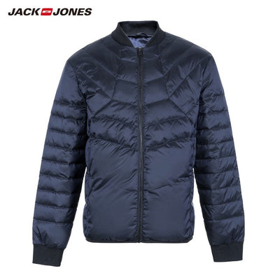 JackJones Men's Winter Baseball Collar Thermal Down Jacket C|218412510