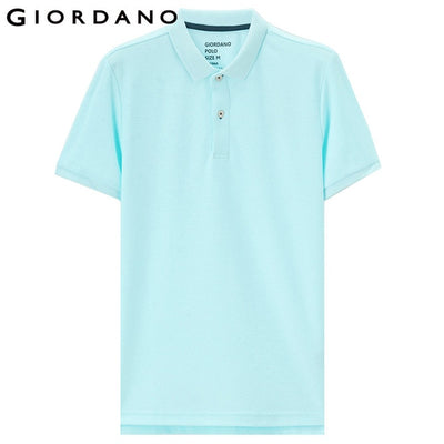 Giordano Men Solid Polo Shirt Men Pique Slim Mens Polo Basic Essential Tops Male Camisa Polo Camiseta Masculina